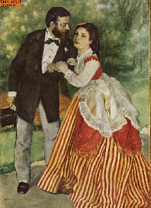 Das Ehepaar Sisley nach Renoir